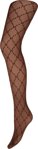 156320 | HYPE THE DETAIL - Tight Logo 25 D Mørkebrun