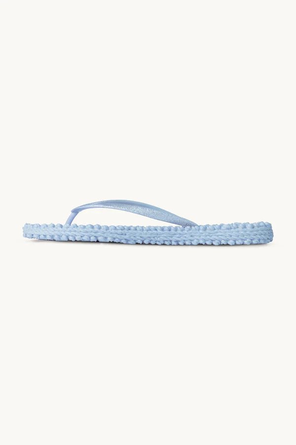 155214 | Ilse Jacobsen - Flip Flops With Glitter Lyseblå