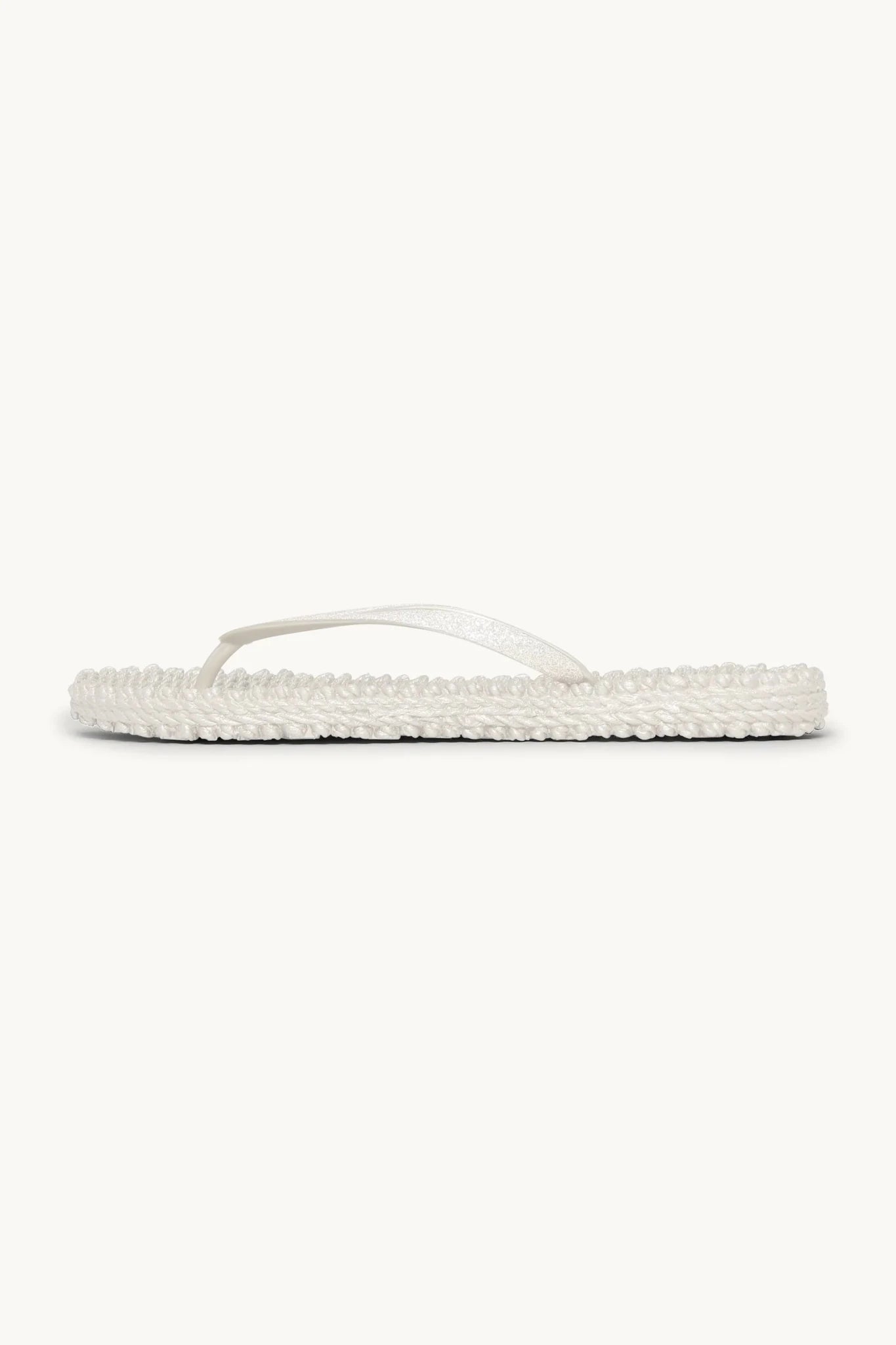 155216 | Ilse Jacobsen - Flip Flops Whit Glitter Off white