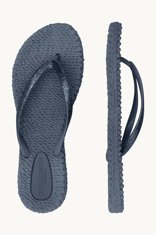 155219 | Ilse Jacobsen - Flip Flops With Glitter Mørkeblå
