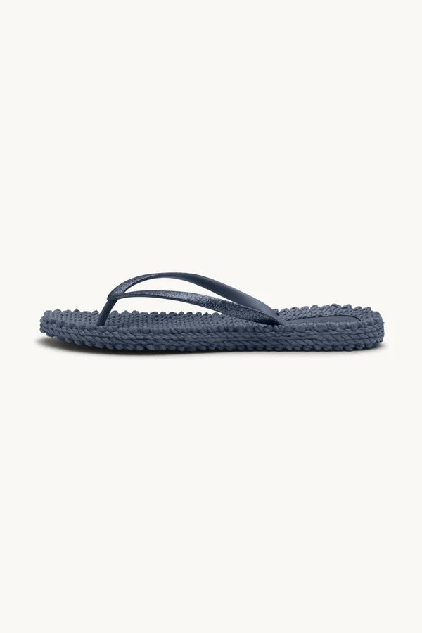 155219 | Ilse Jacobsen - Flip Flops With Glitter Mørkeblå