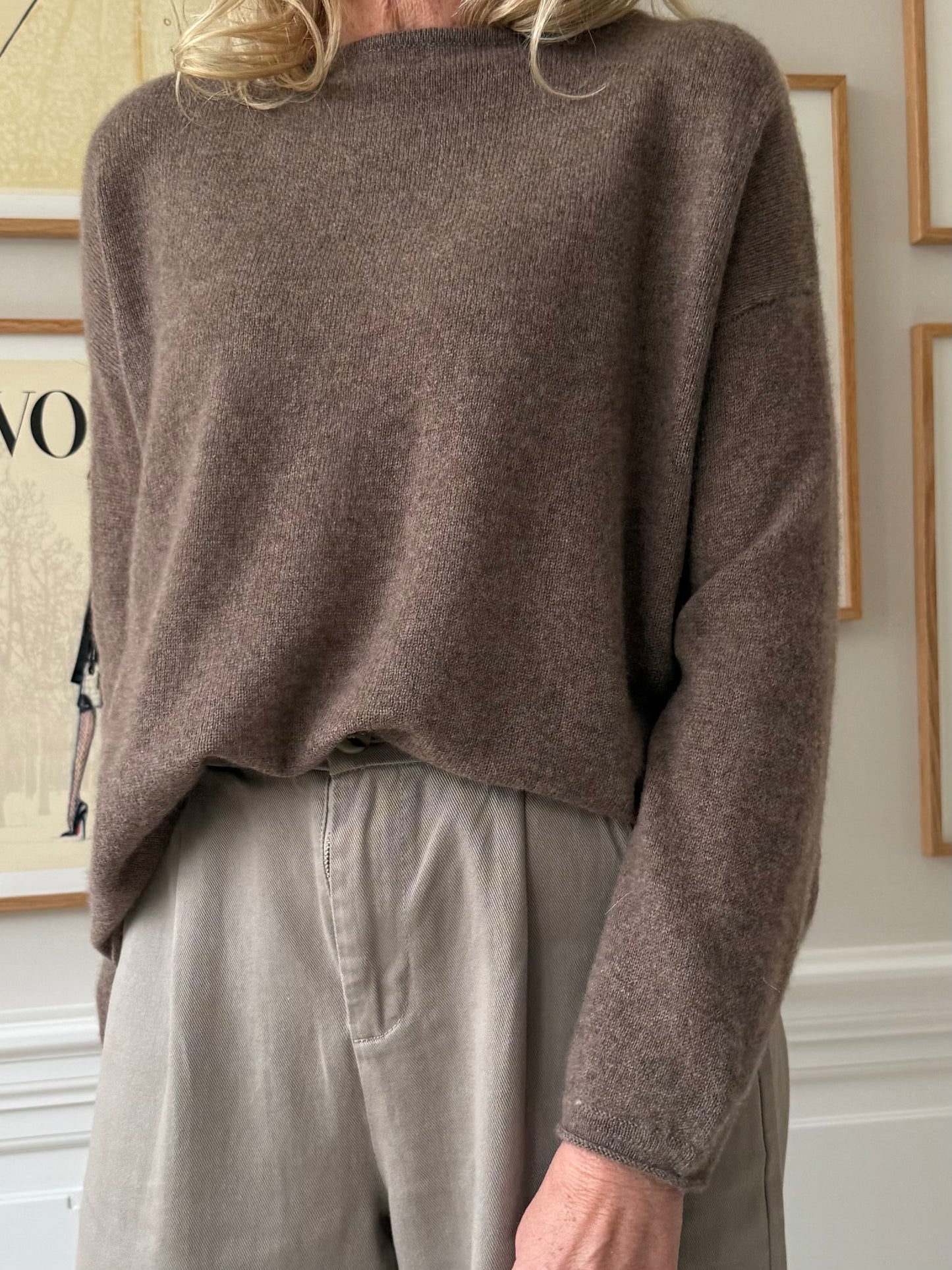 152256 | BTF CPH - Mira Pure Cashmere Brun