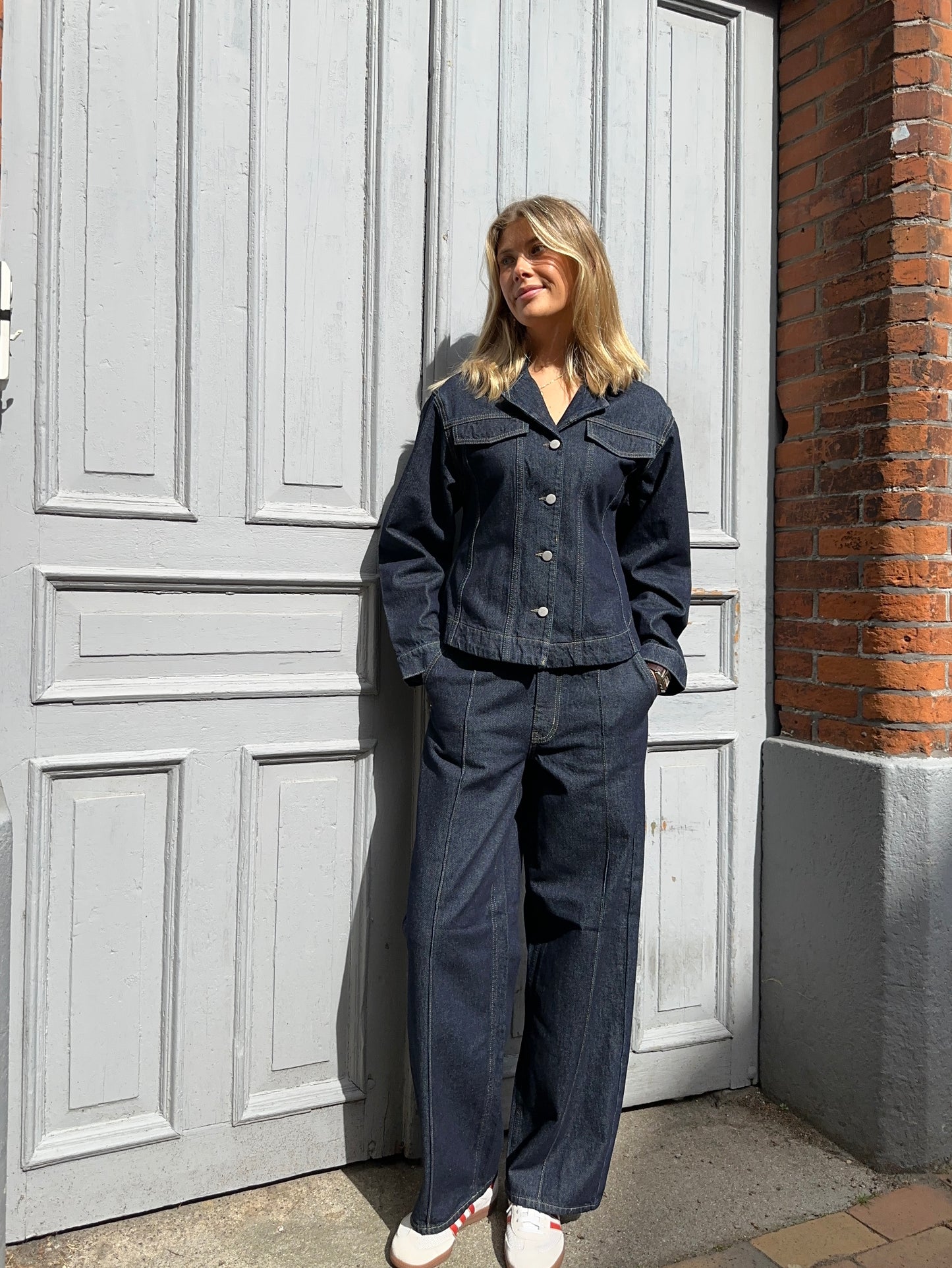 149024 | SECOND FEMALE - Columbus Mørk denim