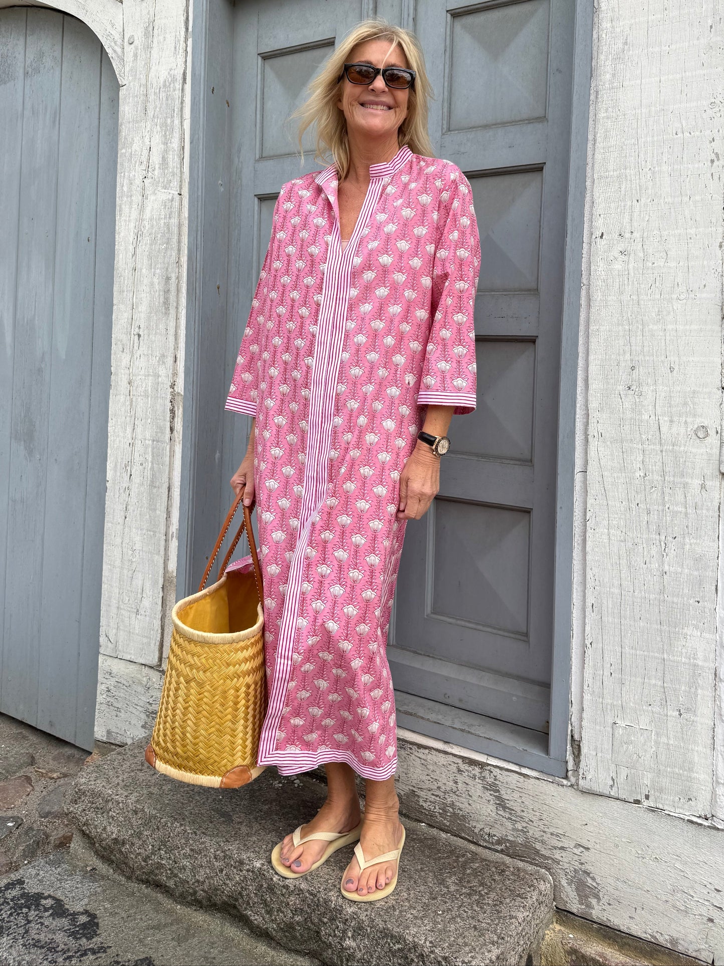 155124 | Cabana Living - Zuri Pink mønstret