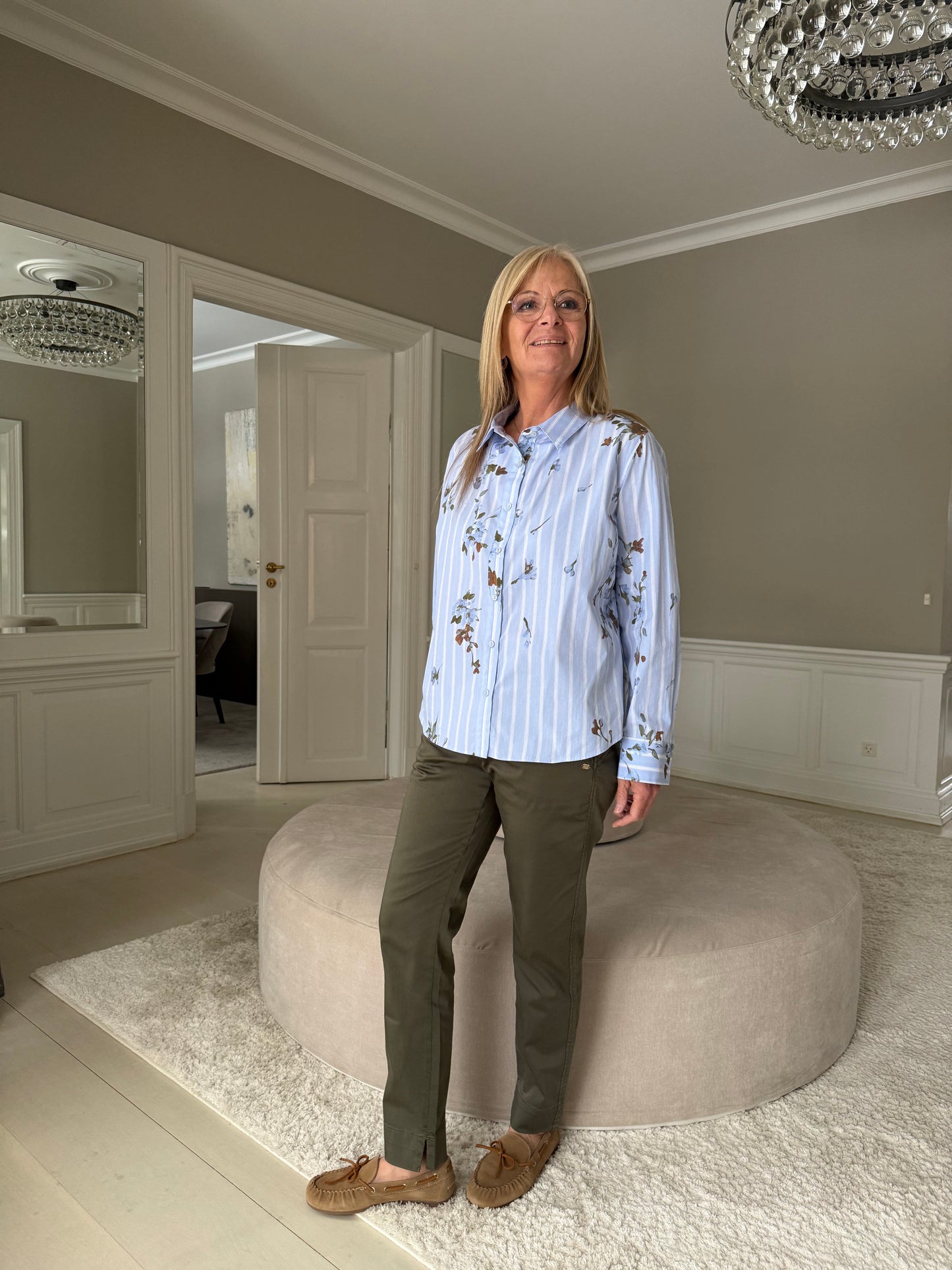 153897 | Gustav - Bayanna Blå mønstret