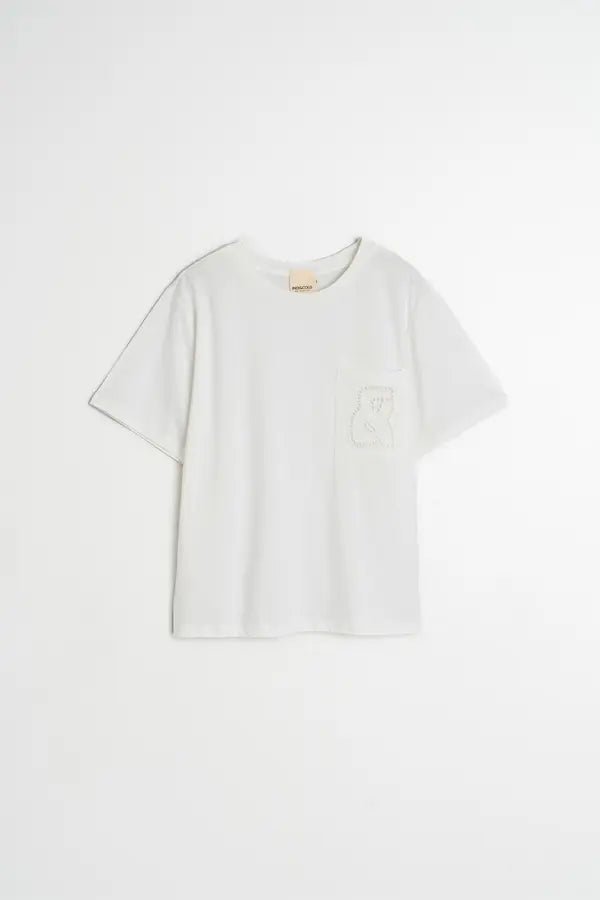 154062 | INDI & COLD - Camiseta Knækket hvid