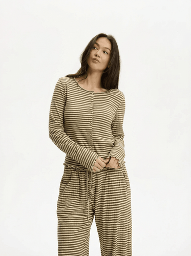 154495 | Kopenhaken - Soft Stripe Lysebrun