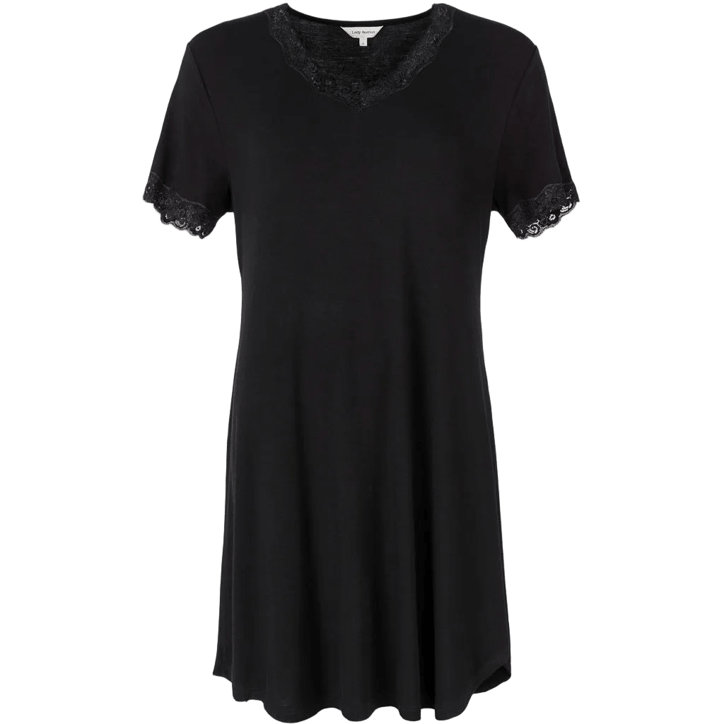 134057 | Lady Avenue - Bamboo Nightdress Short Sleeve Sort.