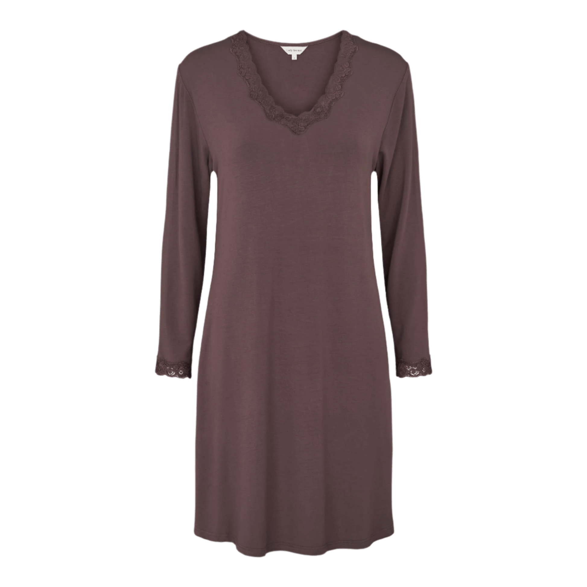 149308 | Lady Avenue - Nightdress Bamboo Mørkebrun