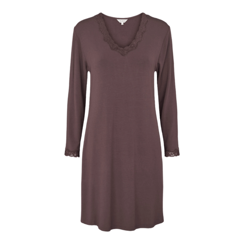 149308 | Lady Avenue - Nightdress Bamboo Mørkebrun