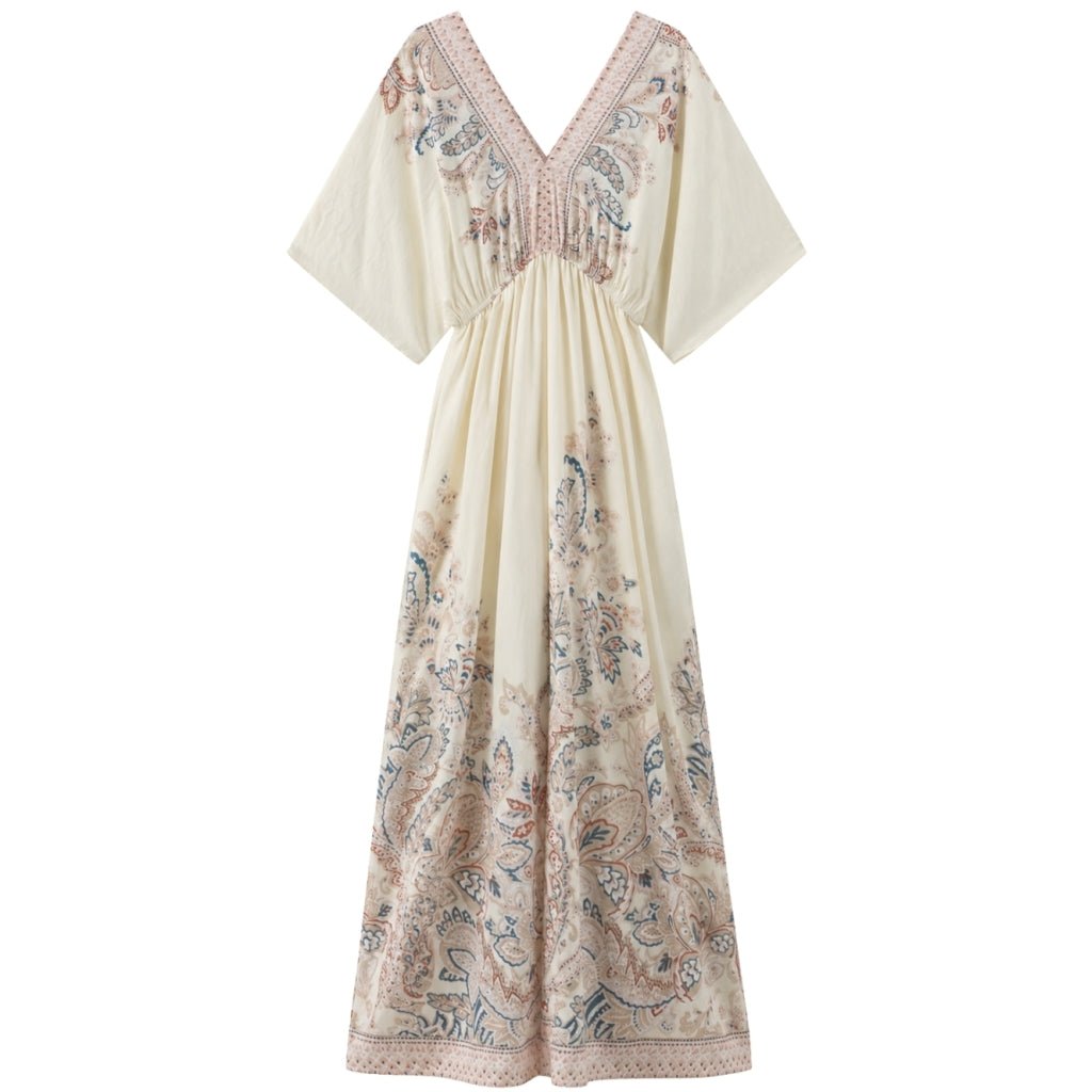 155086 | Luxzuz - Vibecke Off white mønstret