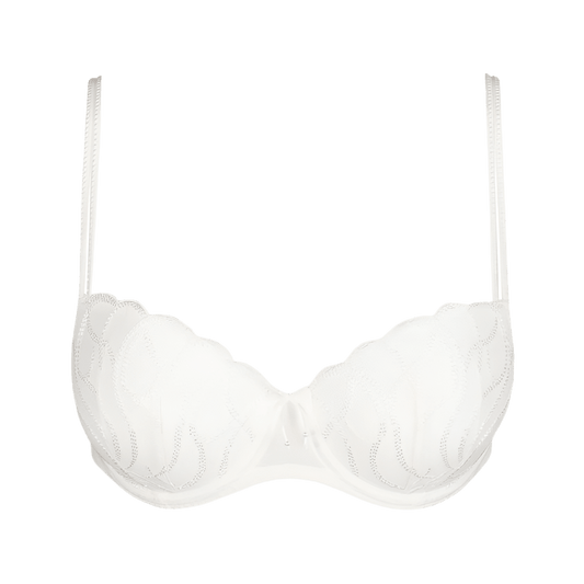 Bh med bøjle og vattering i Off white fra Marie Jo