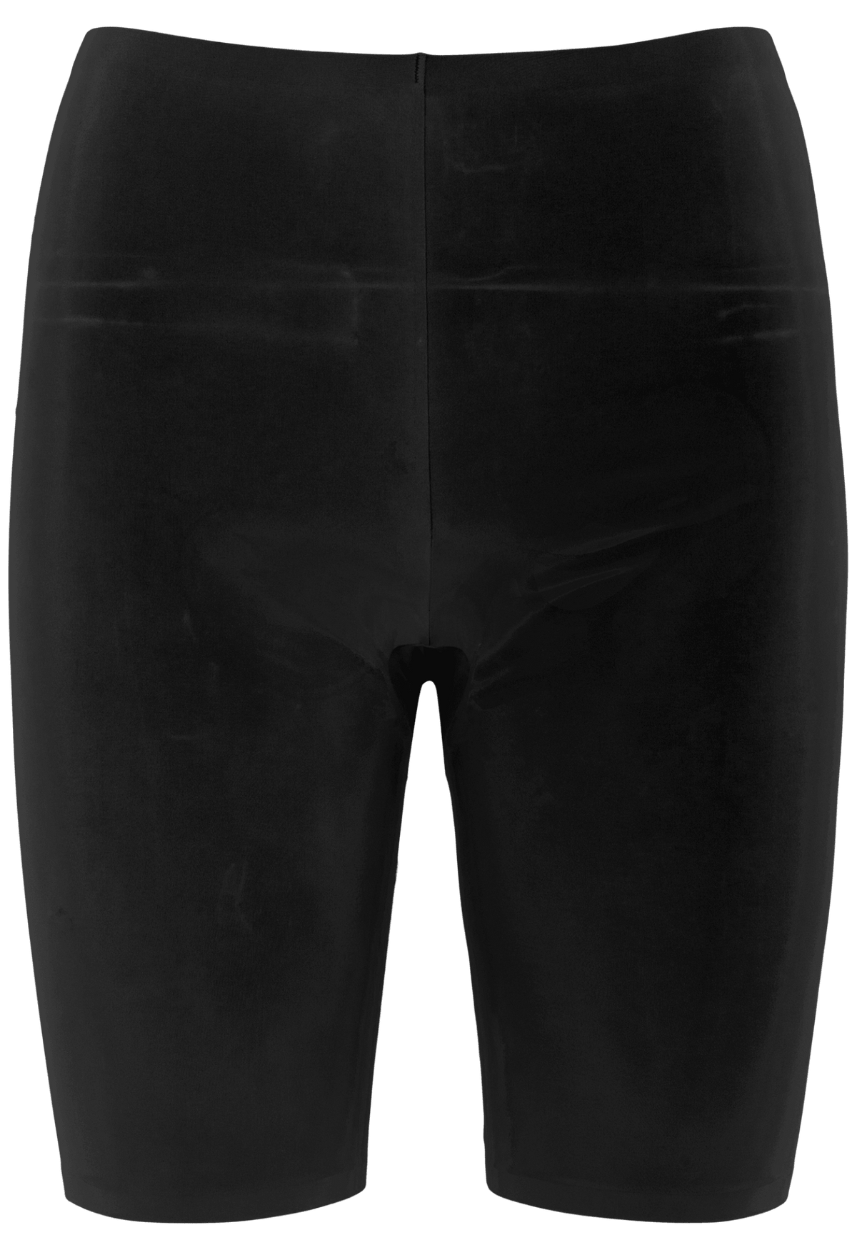 Missya 147333 Seamless Sort – sorte underbukser med høj talje, vist bagfra på hvid baggrund.