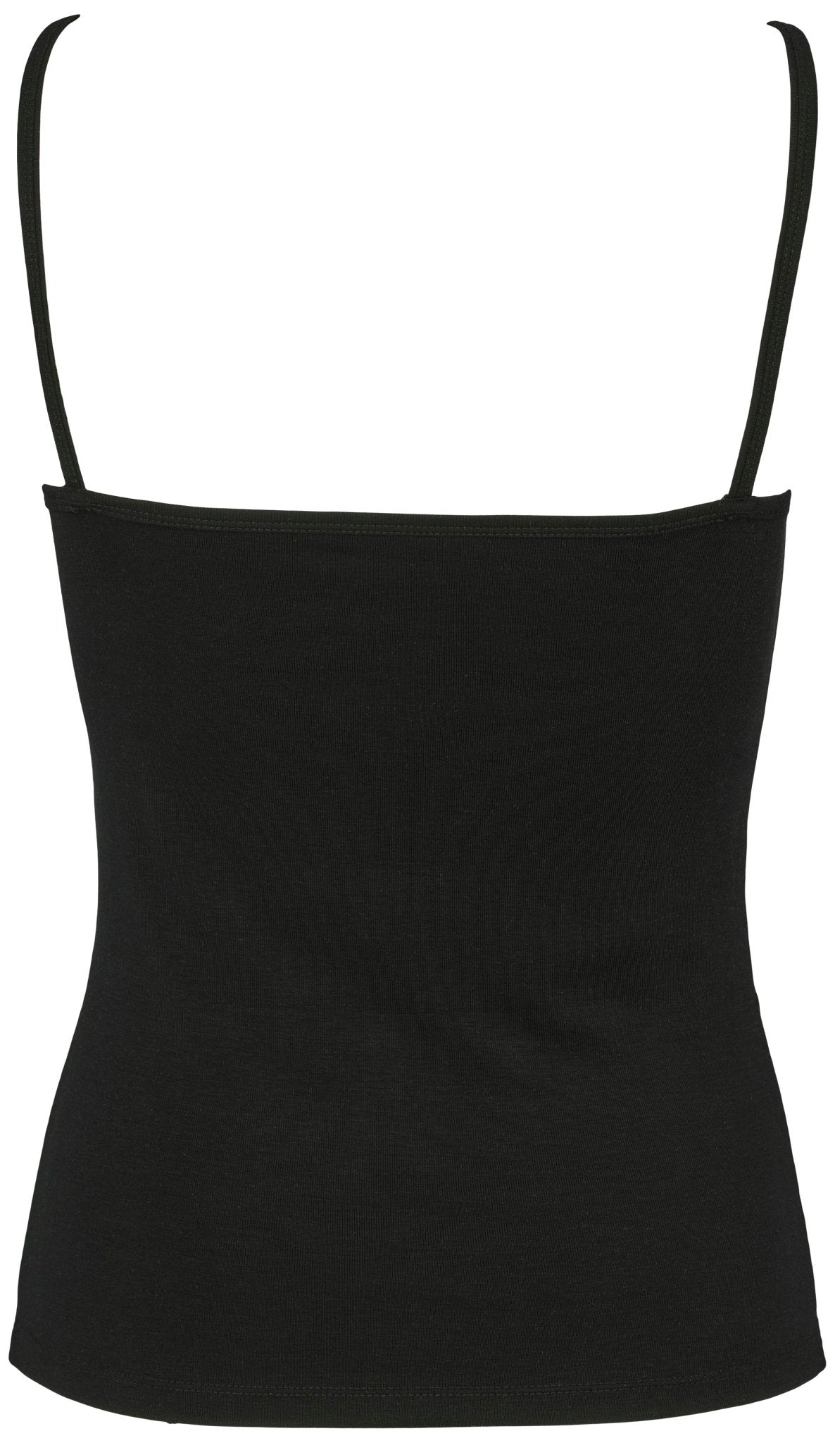 Missya Nova Sort 151400 tanktop, set bagfra – et elegant Missya-design på hvid baggrund.
