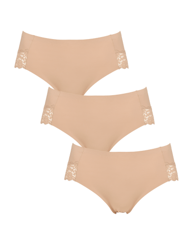 155116 | Missya - Seamless w Lace 3-Pack Pudder