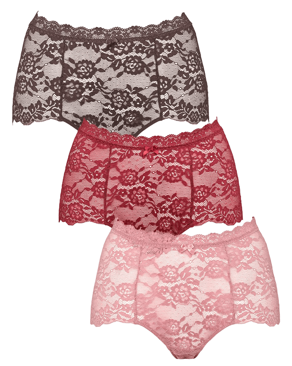 155674 | Missya - Lace 3-Pack Rosa