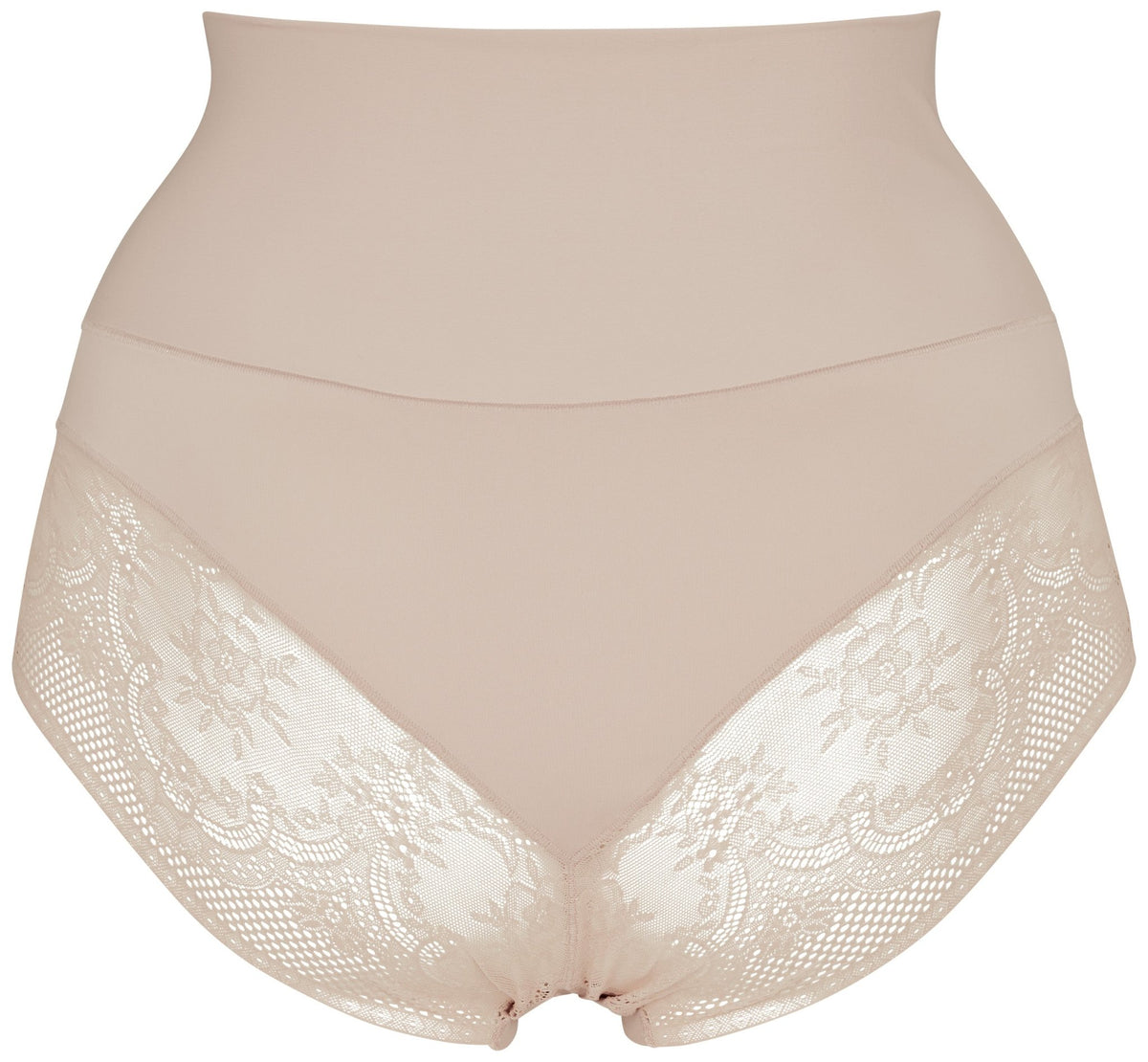 Missya 155679 Seamless Light Shape 3-pak: Bordeaux, figurformende trusser med blødgørende effekt og blondedetaljer.