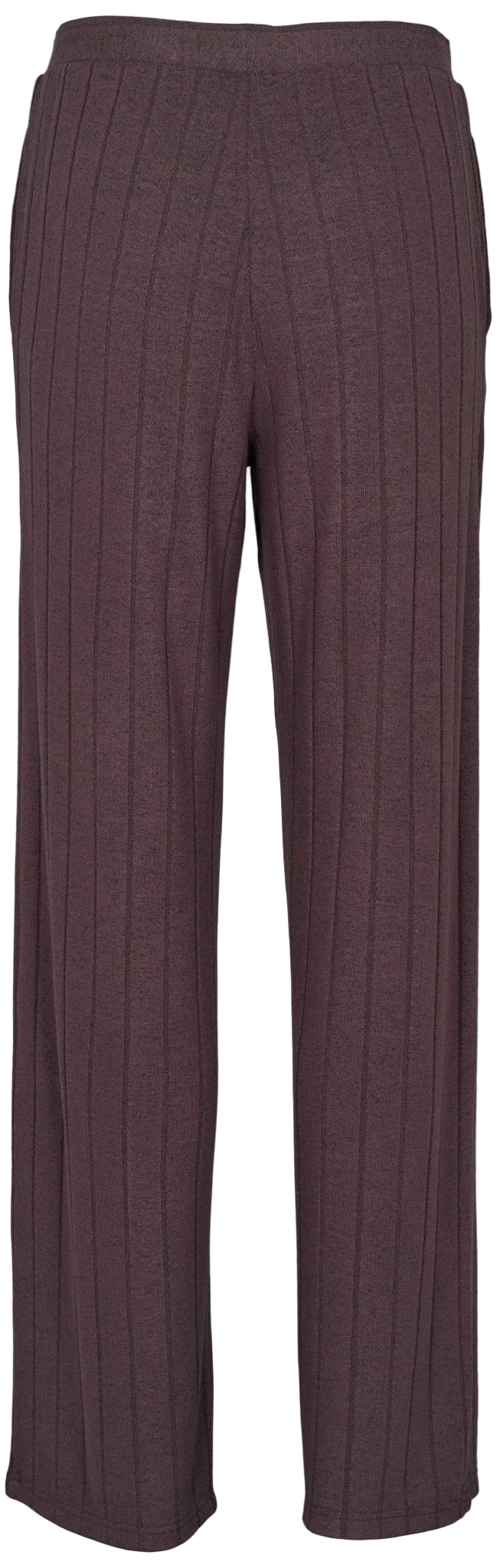 155974 | Missya - Cozy wide pants Mørkebrun