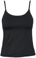 Sort 156358 | Missya – Soft Feel Sort-camisole med tynde spaghettistropper.