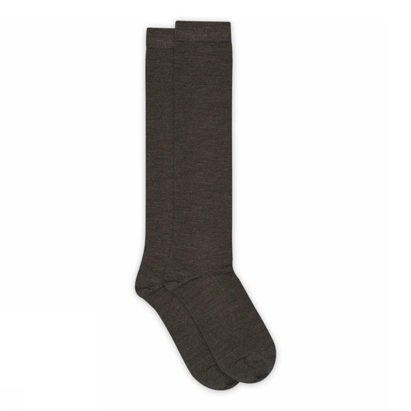 156502 | MP Denmark - Wool/Cotton Knee Mørkebrun