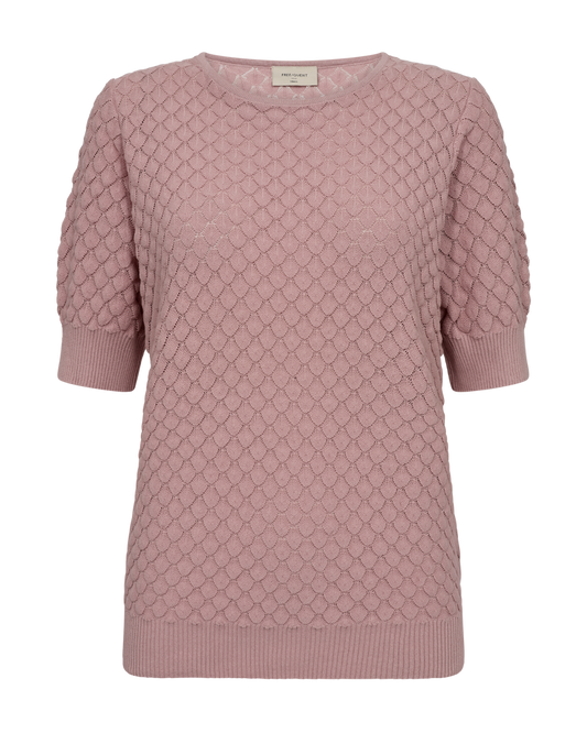 Knitted blouses i Pink fra Freequent