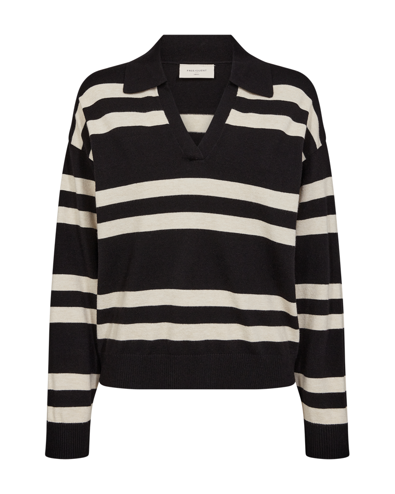 151955 | Freequent - Flow Sort/hvid striber