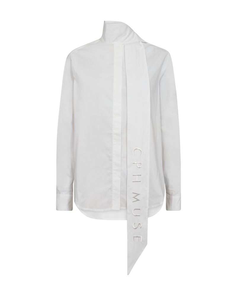 152655 | Copenhagen Muse - Poplin Knækket hvid