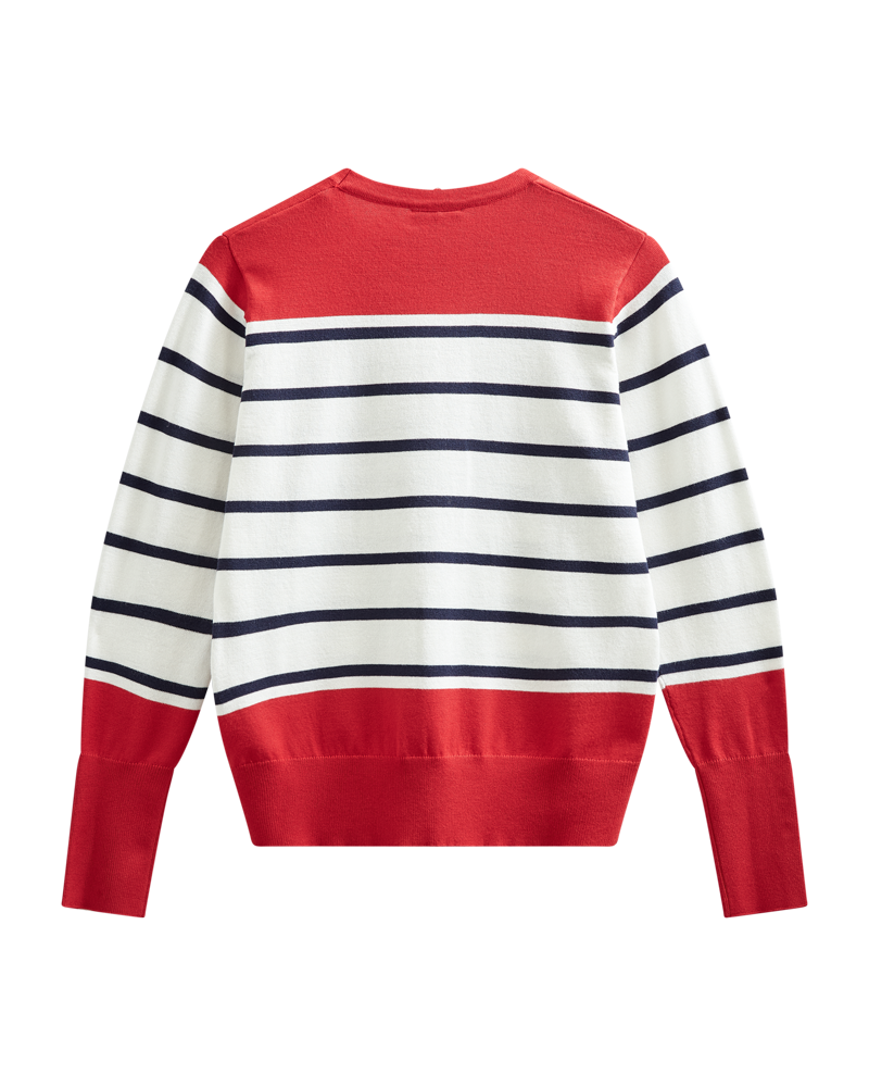 153944 | Freequent - Katie Rød mønstret