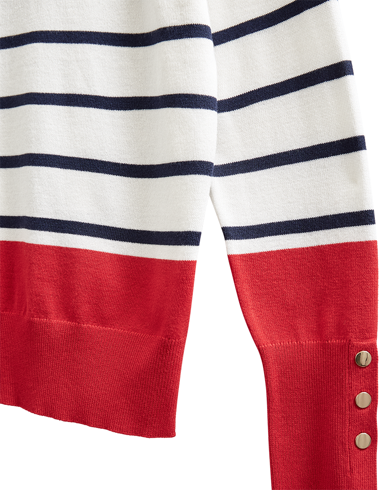 153944 | Freequent - Katie Rød mønstret