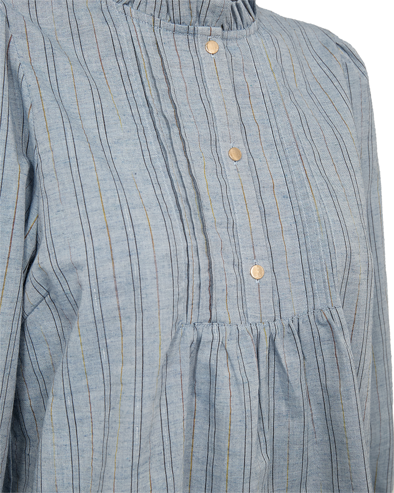 152436 | Freequent - Naleen Blå mønstret