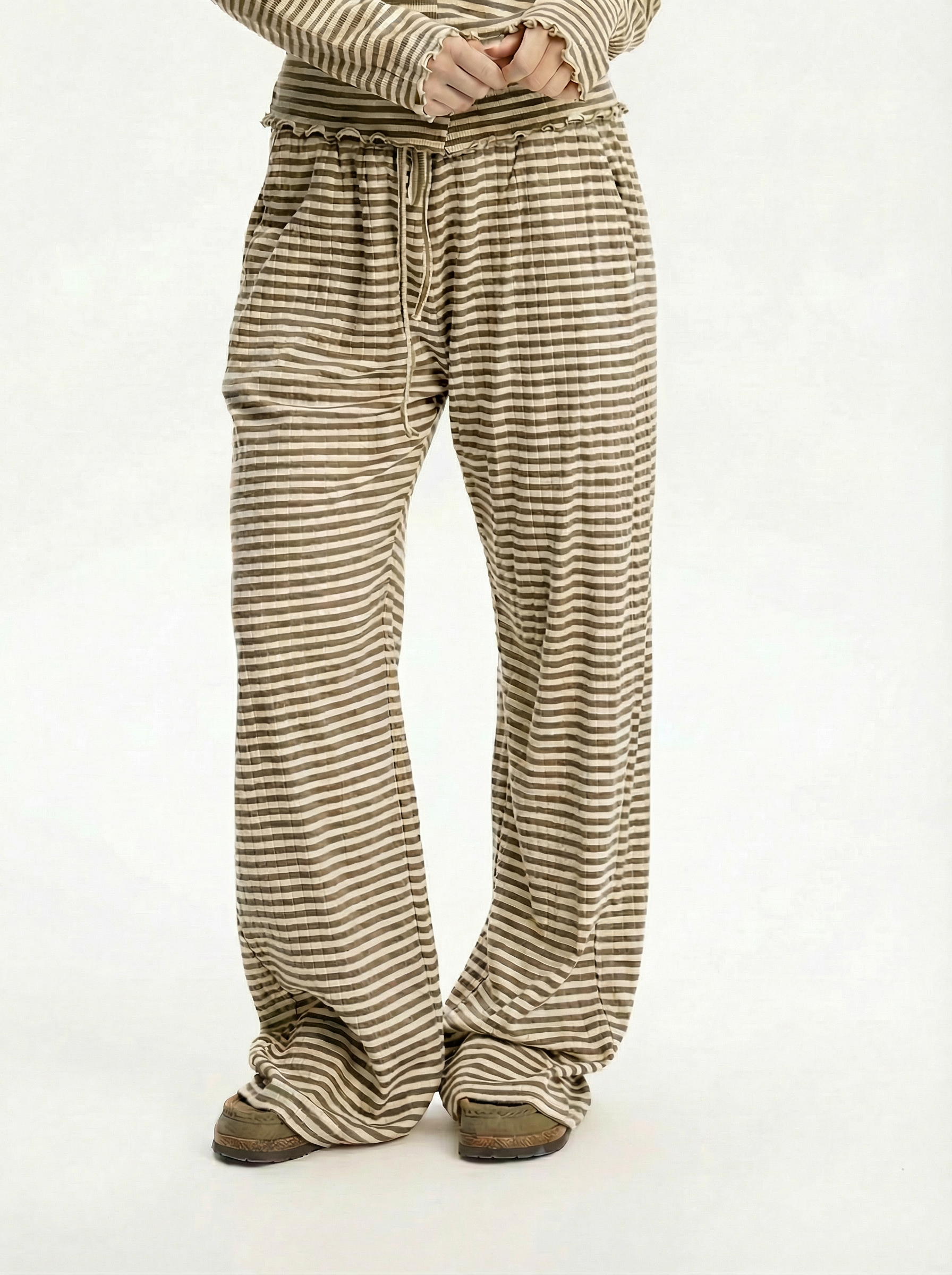 154494 | Kopenhaken - Soft Stripe Lysebrun