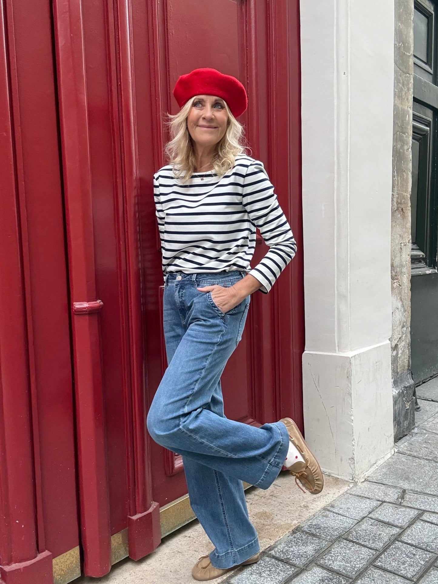 154345 | Red Button - Colette L.31 Denim