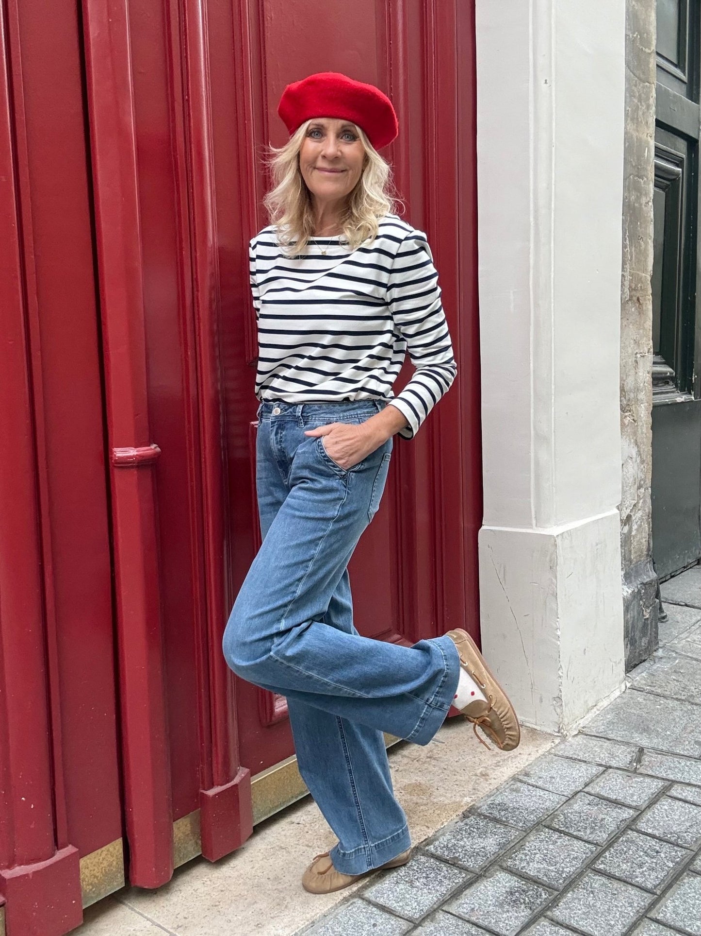 154345 | Red Button - Colette L.31 Denim