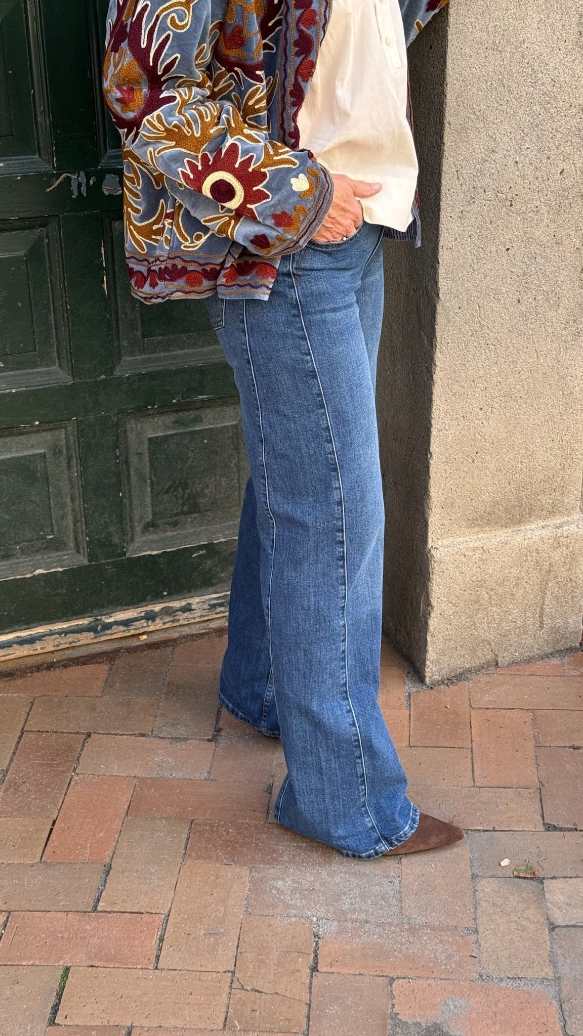 155750 | Red Button - Claudette L-31 Denim