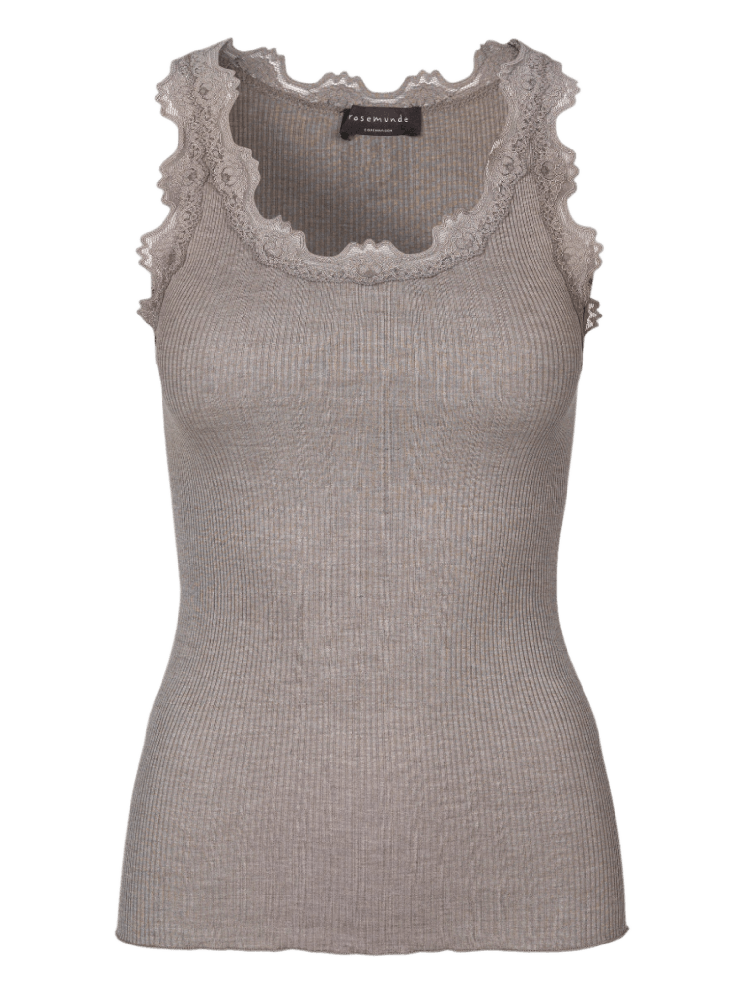 133461 | Rosemunde - Silk Top Brun