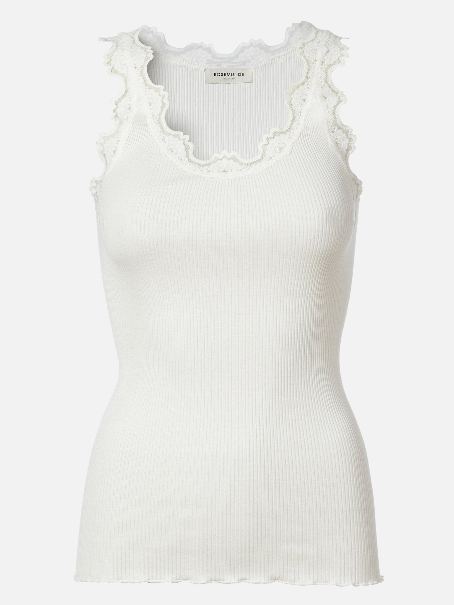 133462 | Rosemunde - Silk Top Off-white