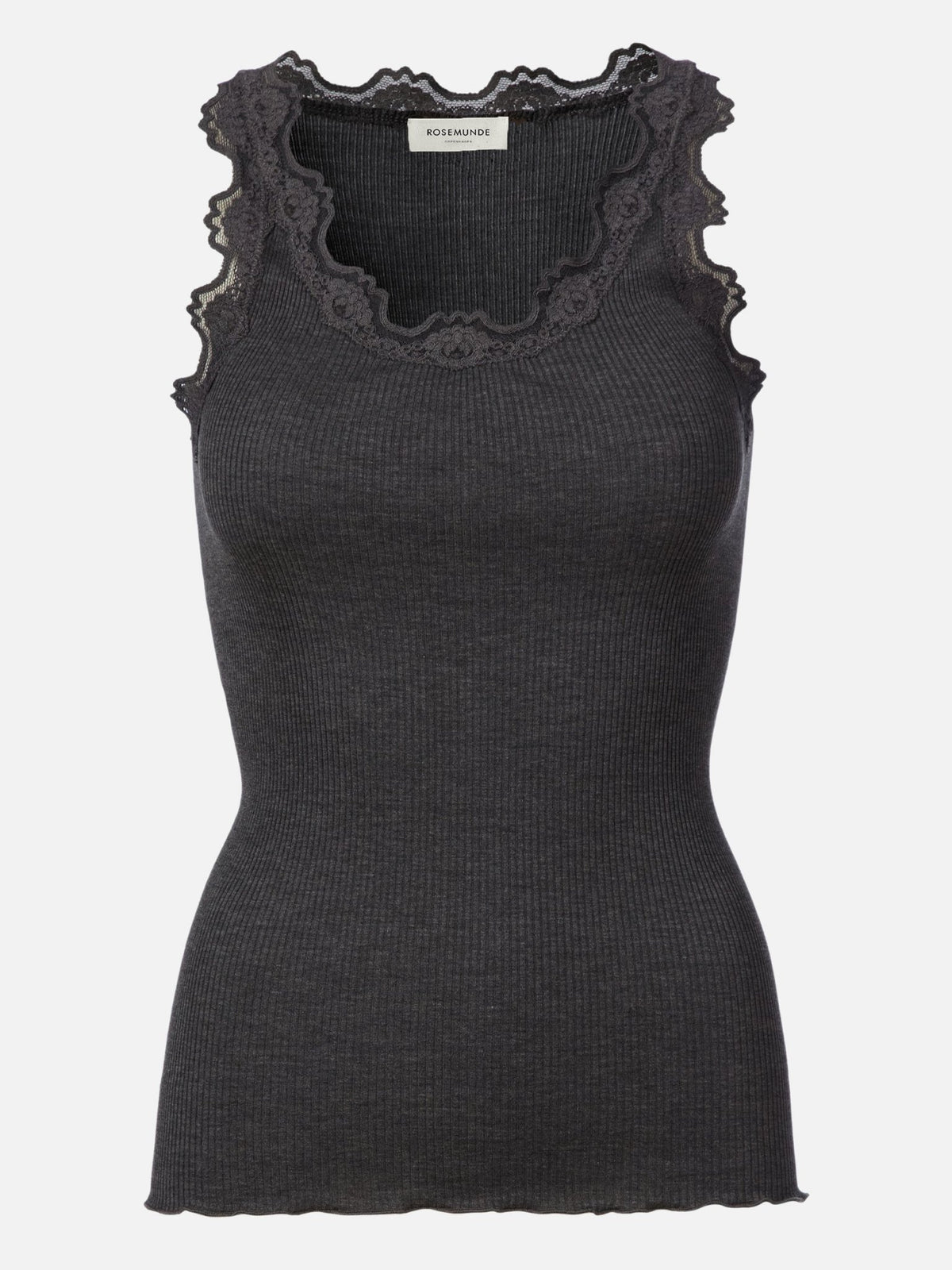 133463 | Rosemunde - Silk Top Grå