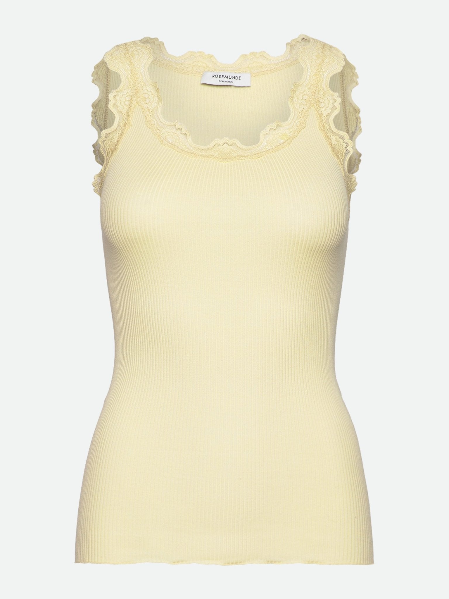 150335 | Rosemunde - Silk Top Lysegul