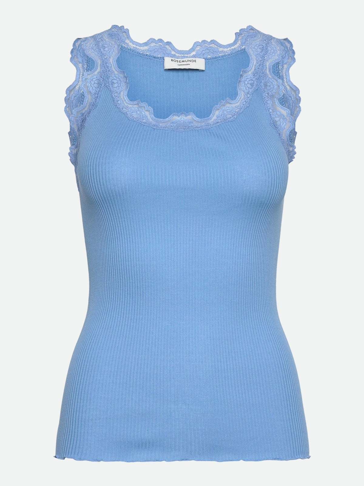 151500 | Rosemunde - Silk Top Lyseblå