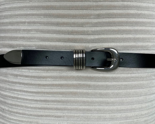 153286 | Vanzetti - 25mm Leather Belt Sort