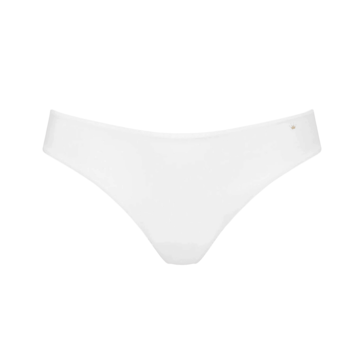 Triumph Body Make-Up Essentials 003 Hvid – hvid bikini-undertøj til kvinder med guldlogo, model 121484.