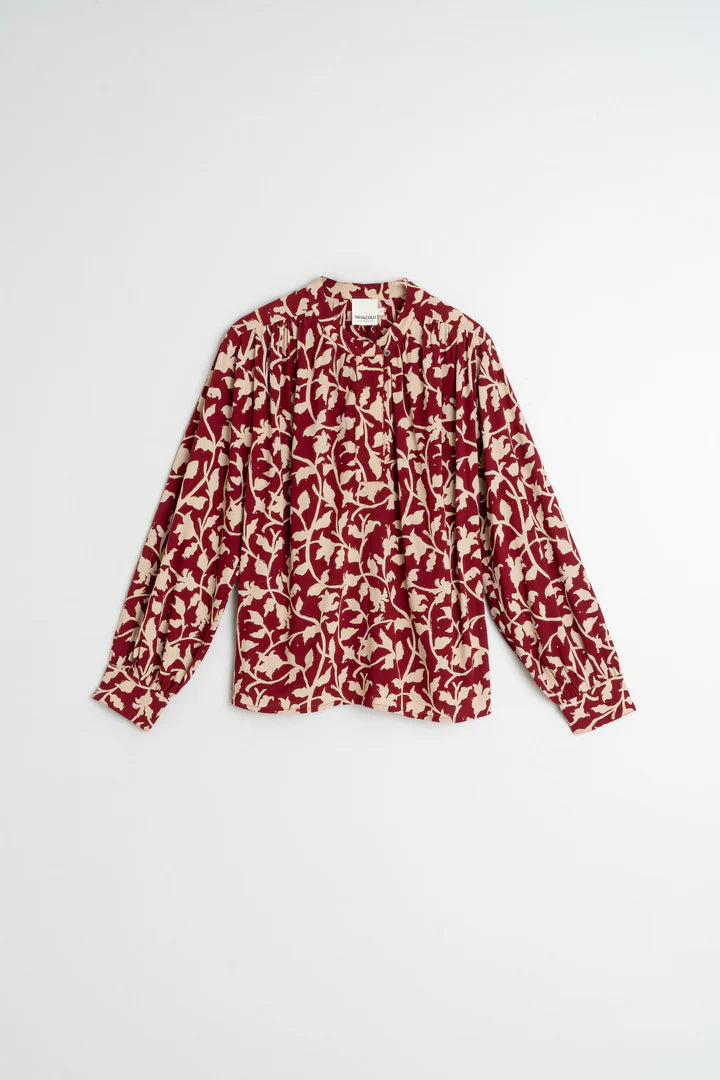 152203 | INDI & COLD - Camisa Rød mønstret