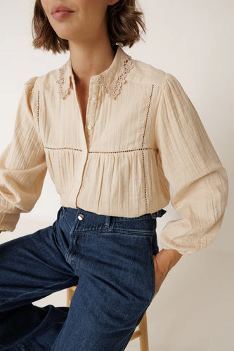 153860 | INDI & COLD - Camisa Champagne