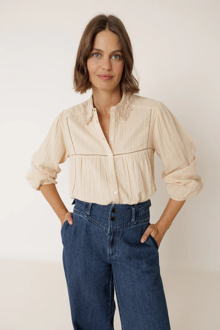 153860 | INDI & COLD - Camisa Champagne