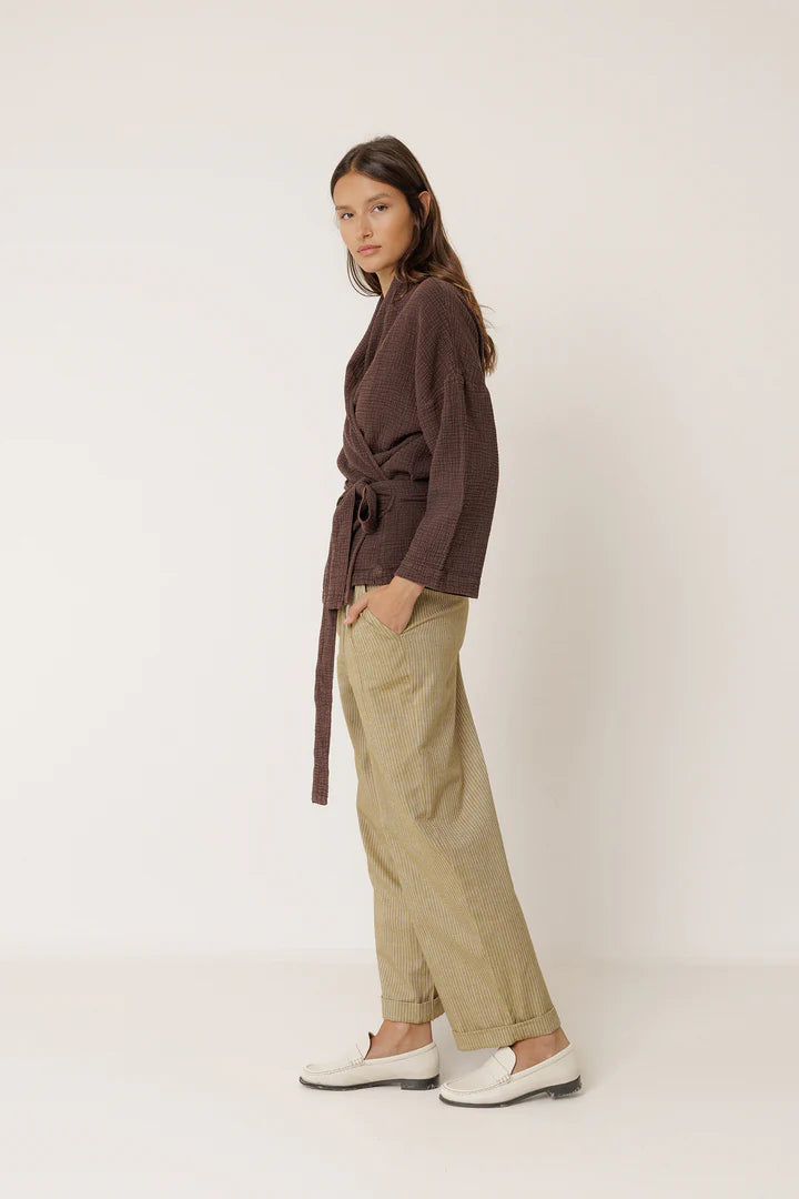 153861 | INDI & COLD - Cazadora Mørkebrun