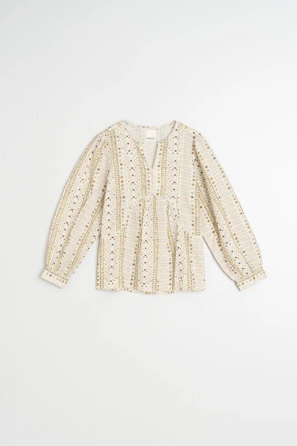 153862 | INDI & COLD - Camisa Mønstret