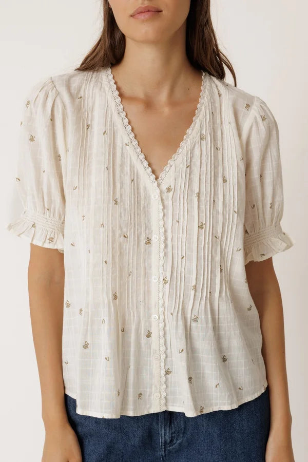 153864 | INDI & COLD - Camisa Off white