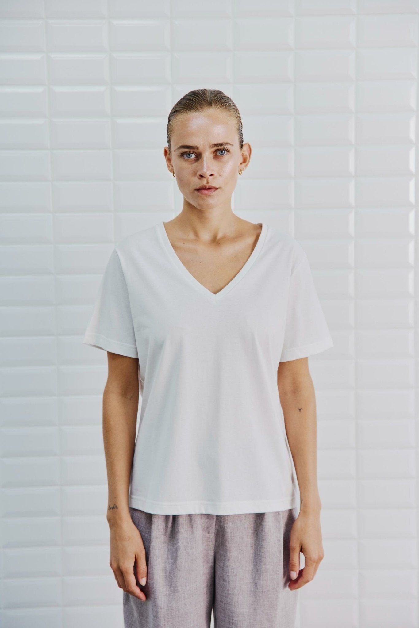 154511 | WithBlack - Gabrilla Off white