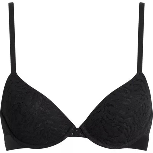 Bra with underwire and padding i Black. fra Calvin Klein
