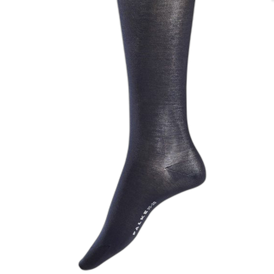 Knæstrømper i Dark navy F fra Falke
